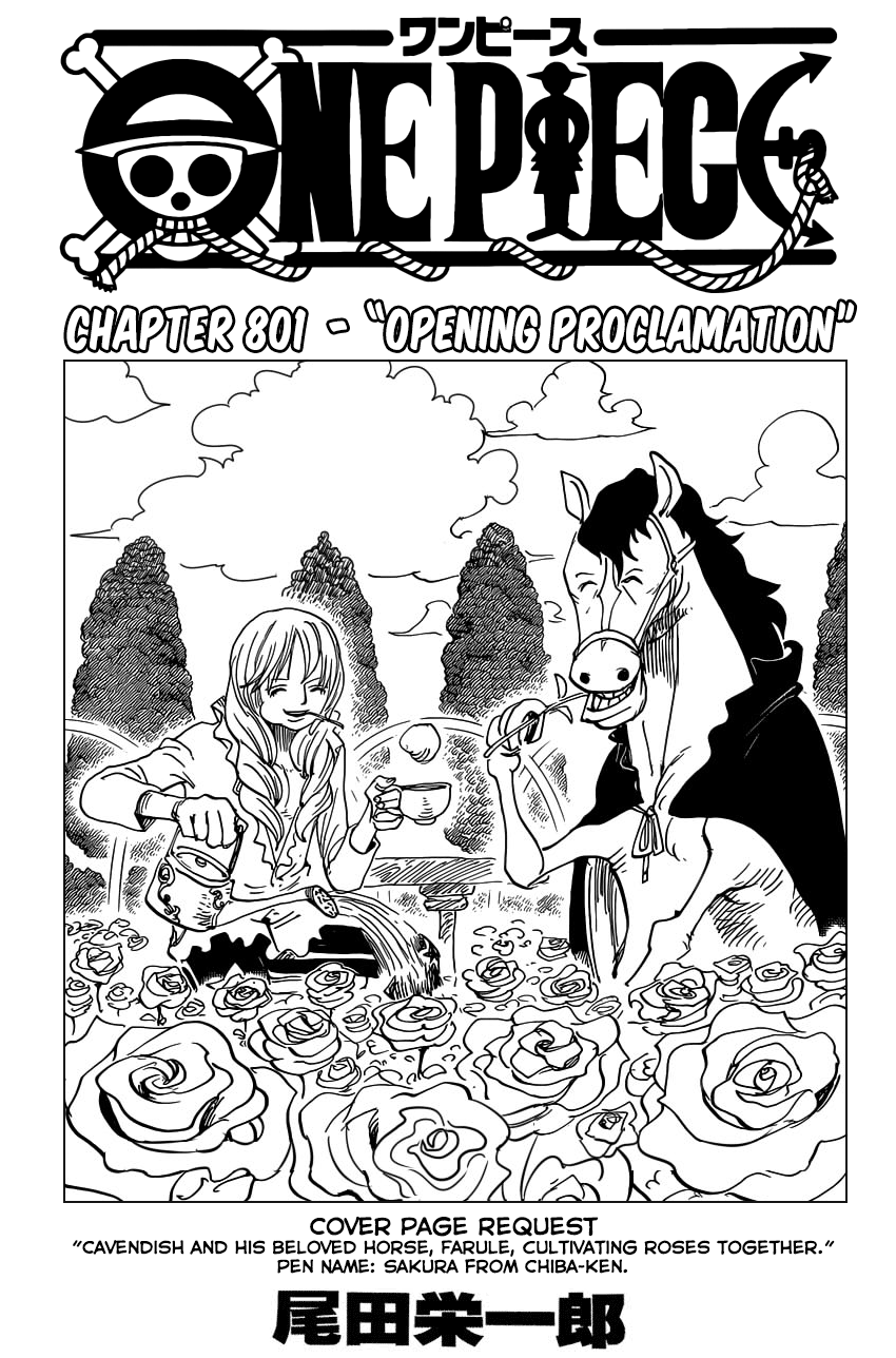 One Piece, Chapter 801 image 02